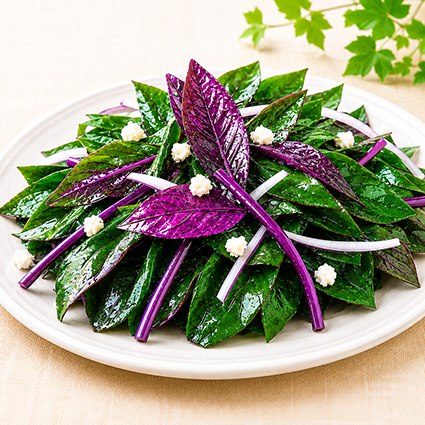 金時草サラダ